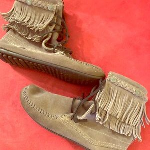 Double Fringe Tramper Boot 🌶💄🌶💄EUC🏆